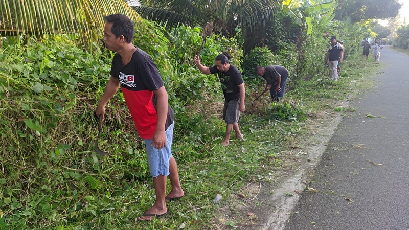 Gotong Royong Rutin, Minggu Pertama Awal Bulan Juni 2023